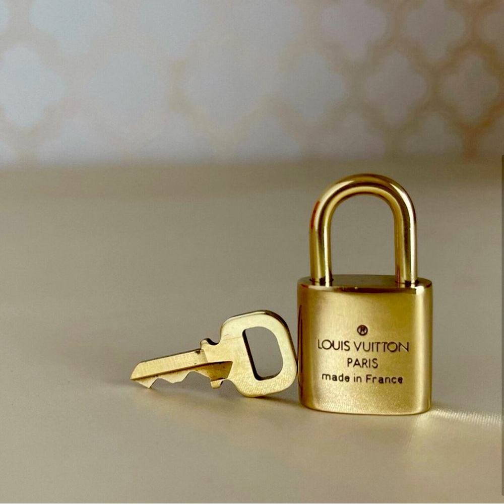 Louis Vuitton Padlock and Key